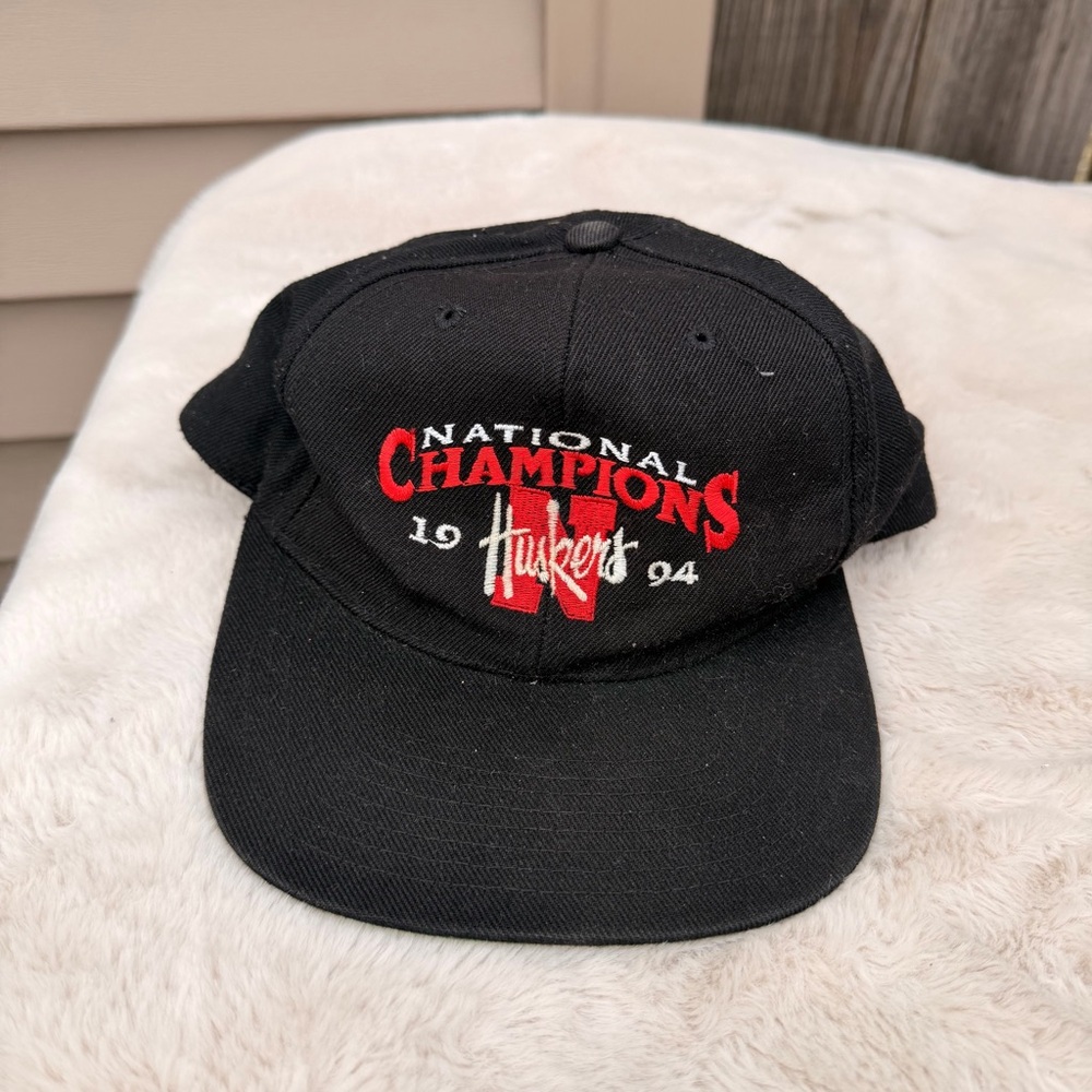 Vintage Nebraska Huskers Cornhuskers National Champions 1994 Hat
